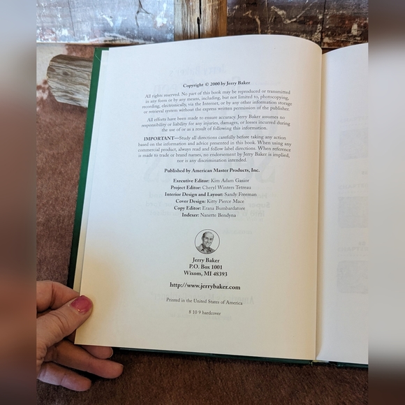 New Condition 2000 Great Green Book Of Garden Secrets By Jerry Baker - Picture 8 of 16